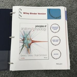 Principles of Anatomy and Physiology